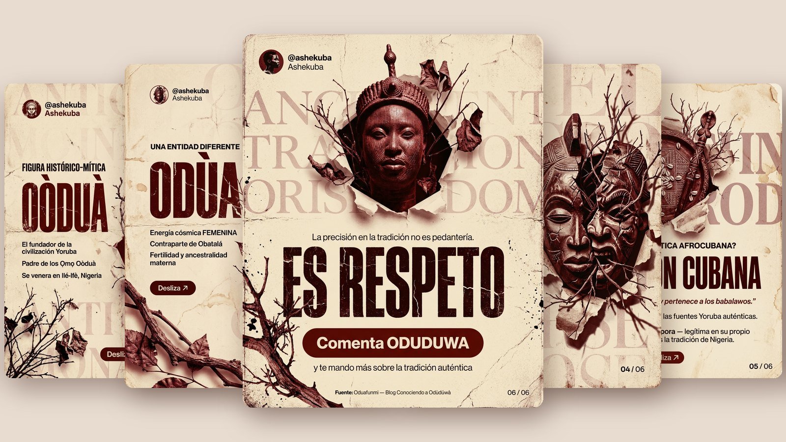 Oduduwa: la diferencia entre Odùa y Oòduà