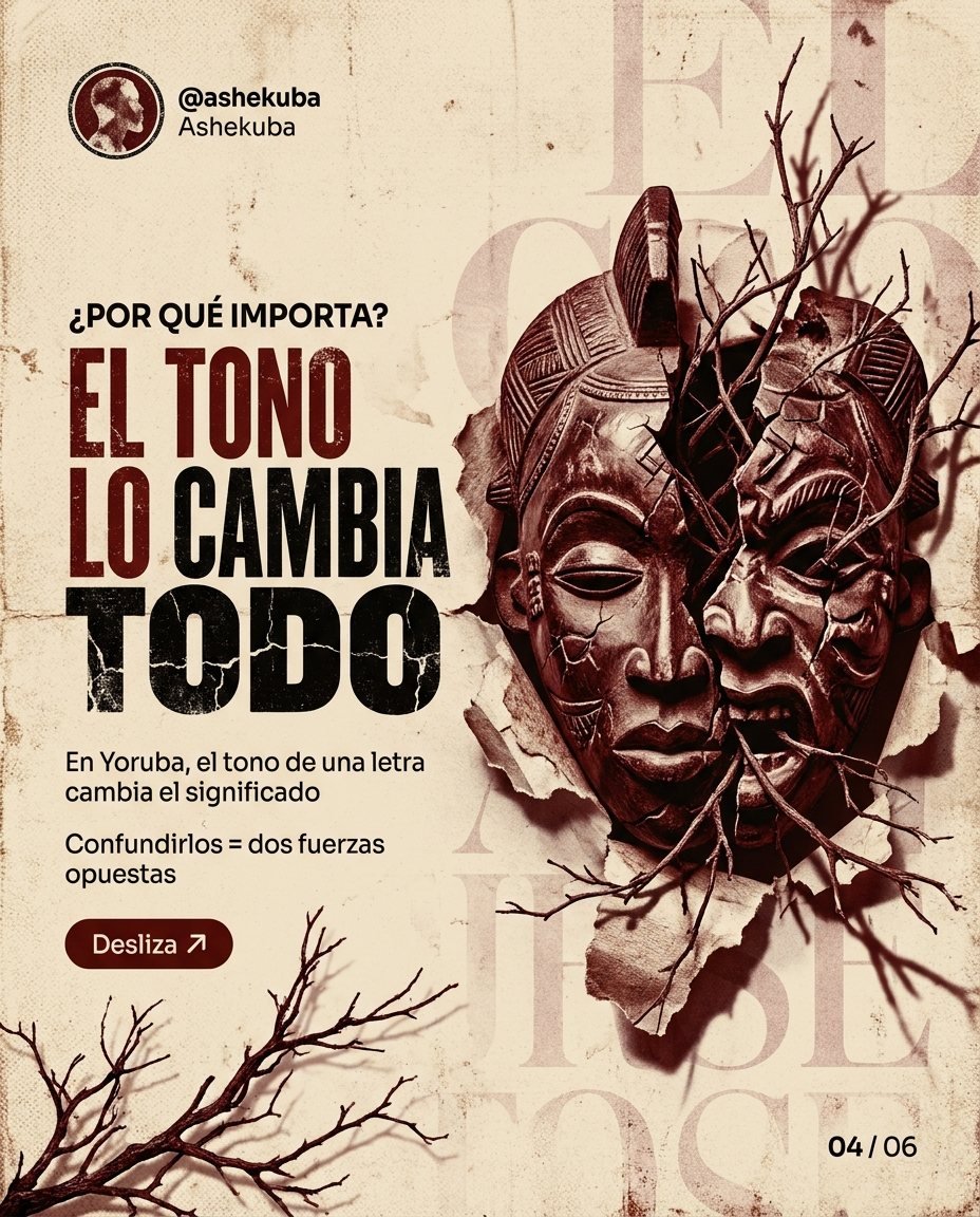 Oduduwa: el tono lo cambia todo