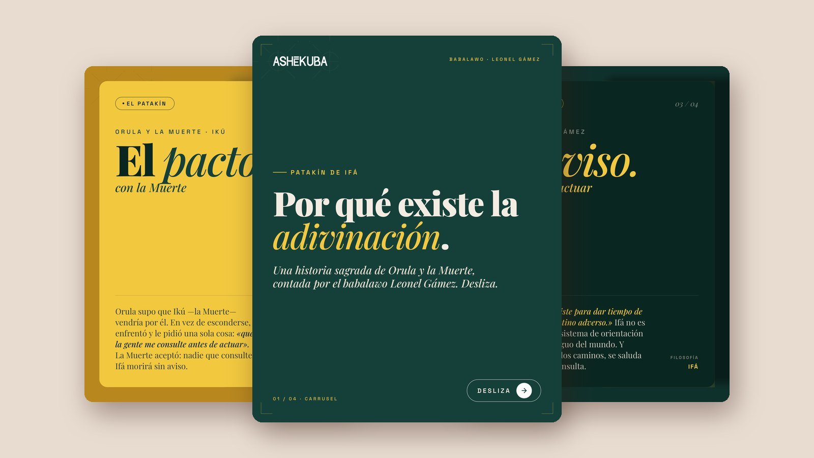 Orula y la Muerte: por qué existe la adivinación