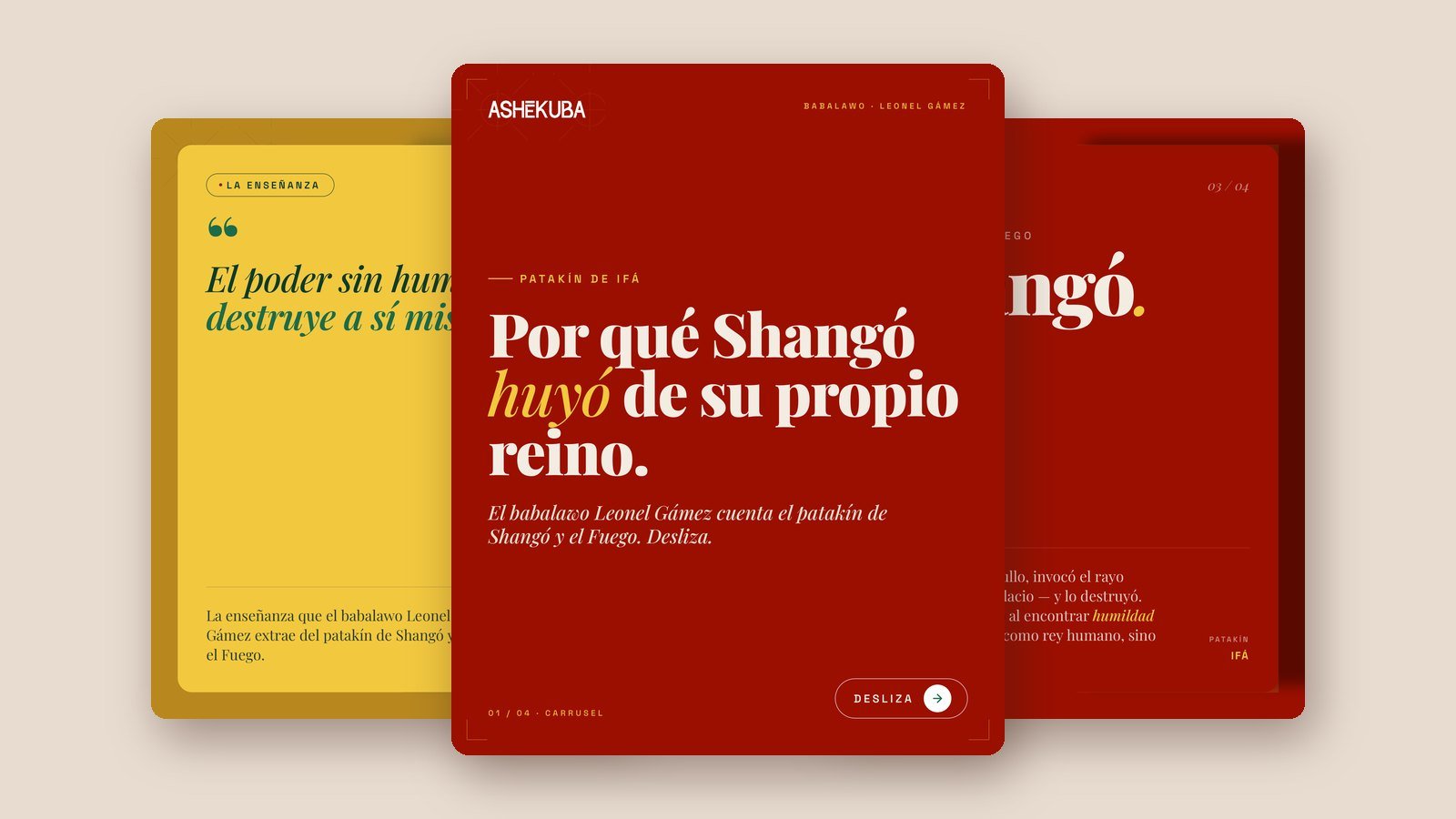 Patakín de Shangó: por qué huyó de su propio reino