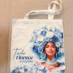 Bolsa de lienzo de Yemayá de Ashekuba, vista completa