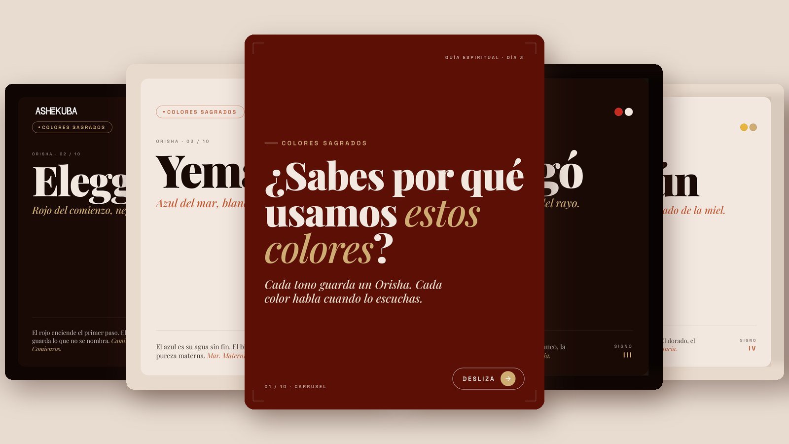 Colores de los Orishas: qué significa cada uno