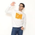 Sudadera de Oshún color blanco, diseño Máaférefún Oshún – Ashekuba