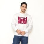 Sudadera blanca de Shangó con diseño Máaférefún Shangó – Ashekuba