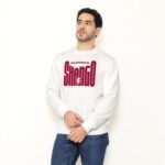 Sudadera blanca de Shangó con diseño Máaférefún Shangó – Ashekuba