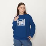 Sudadera de Yemayá color azul, diseño Máaférefún Yemayá – Ashekuba