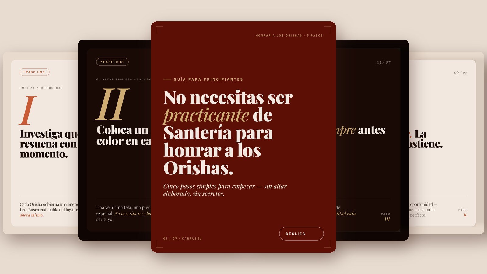 Cómo honrar a los Orishas sin ser practicante: 5 pasos de Ashekuba