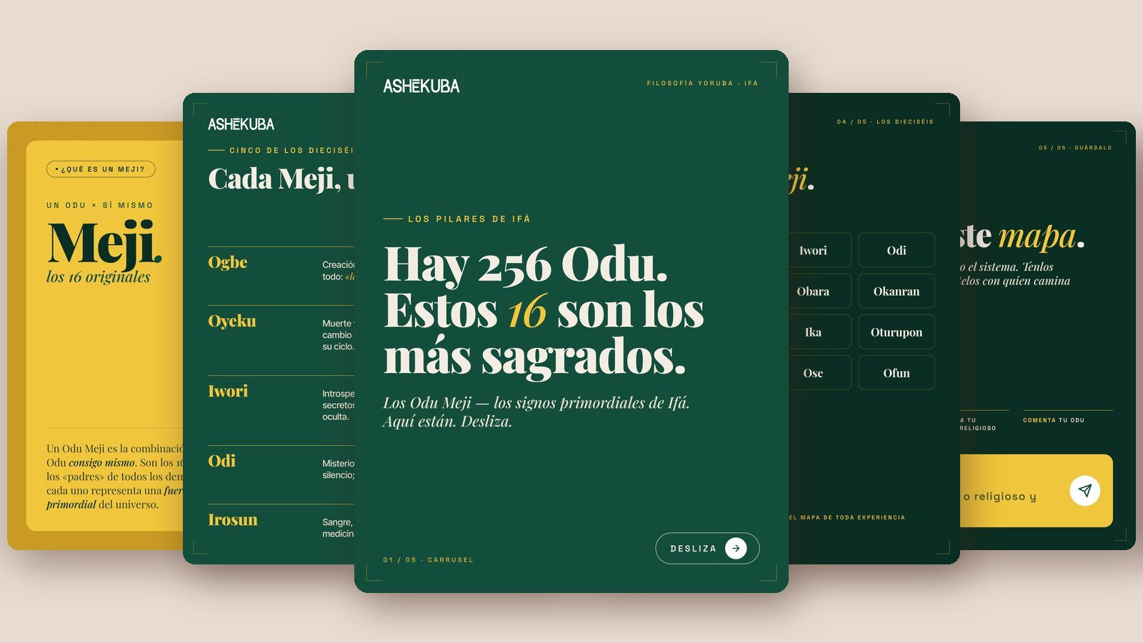 Los 16 Odu Meji: los signos más sagrados de Ifá