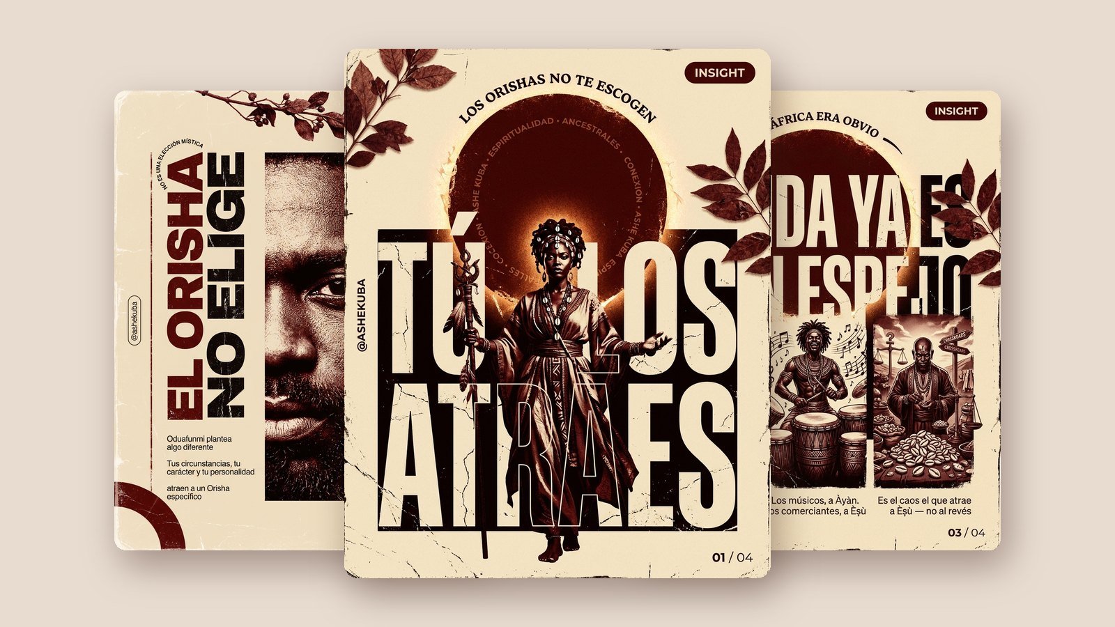 Orisha de cabeza: los Orishas no te escogen, tú los atraes