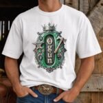 Camiseta de Ogún color blanco, diseño Ogún – Ashekuba