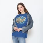 Camiseta de Yemayá personalizable color azul, diseño Yemayá – Ashekuba