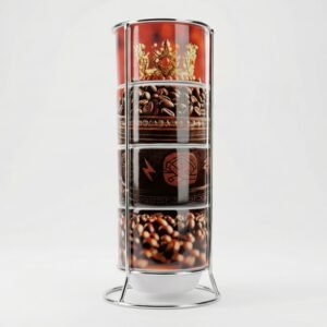 Set de 4 tazas de café de Shangó – foto 1