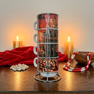 Set de 4 tazas de café de Shangó – foto 2