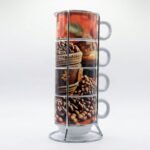 Set de 4 tazas de café de Shangó – foto 3