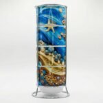 Set de 4 tazas de café de Yemayá – Mar y perlas – foto 3