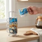 Set de 4 tazas de café de Yemayá – Mar y perlas – foto 7