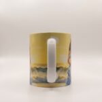 Taza de Oshún y Yemayá juntas con ramos de girasoles, donde el río se une al mar
