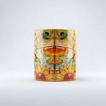 Taza de Oshún – Vitral de girasoles – foto 3
