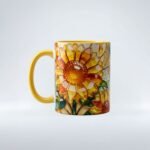 Taza de Oshún – Vitral de girasoles – foto 4
