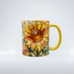 Taza de Oshún – Vitral de girasoles – foto 6
