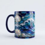 Taza de Yemayá – Vitral marino – foto 1
