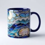 Taza de Yemayá – Vitral marino – foto 4