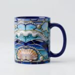 Taza de Yemayá – Vitral marino – foto 5