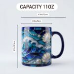 Taza de Yemayá – Vitral marino – foto 12